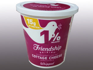 Peacock Cheese Whipped Low Fat Cottage Cheese