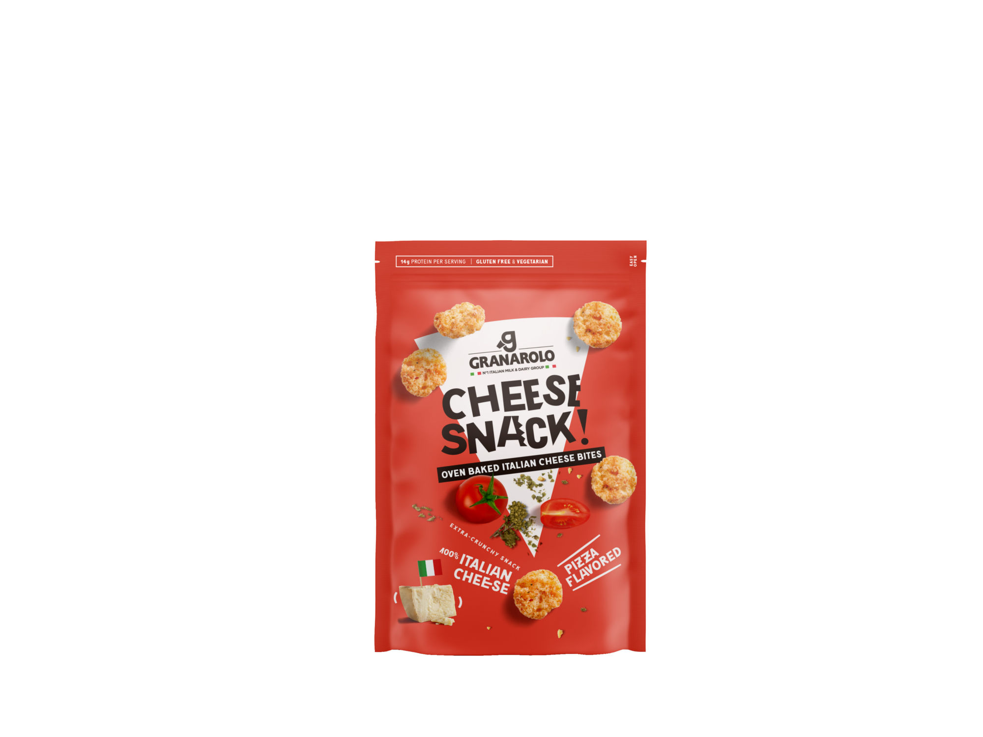 Peacock Cheese Granarolo Pizza Cheese Crisps